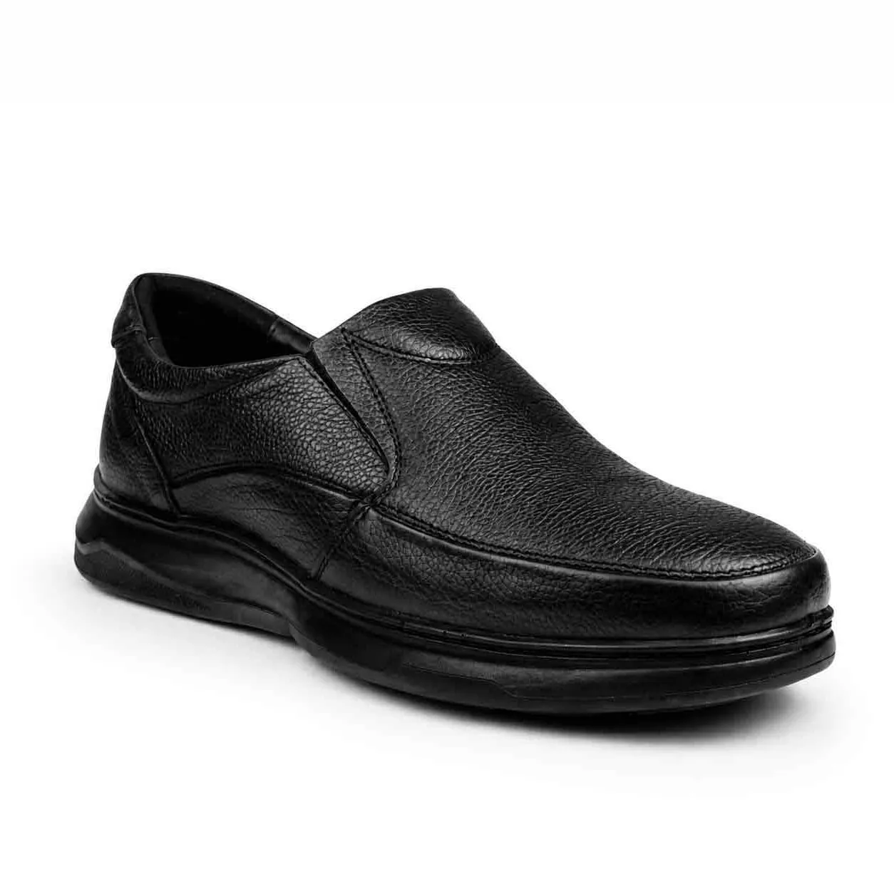 CHAUSSURE CONFORT+ 101-1 NOIR CUIR  .......... 